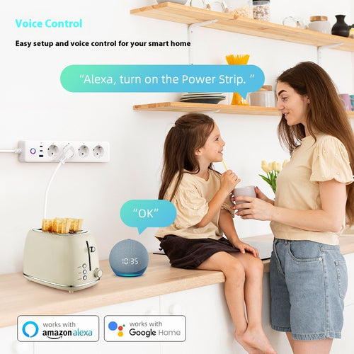 Inteligentna listwa zasilająca Wi‑Fi z USB