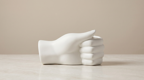 Rzeźbiona Ceramiczna Waza